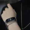 Dubbel gat hanger - met ketting - roestvrij staal - voor Xiaomi Mi Band 5Halskettingen