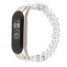 Elastyczny pasek z perełkami / kryształkami - bransoletka - do Xiaomi Mi Band 3 / 4 / 5 / 6Bransoletki