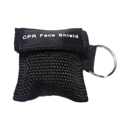 CPR mask - first aid - resuscitator mask- emergency face shield with keyringKeyrings