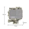 Etui ochronne na ramę - długa śruba - mocowanie podstawy - do GoPro Hero 9 BlackUchwyty