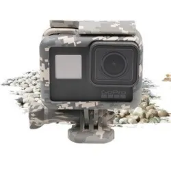 Protective frame case - long screw - base mount - for GoPro 5 6 7 Black