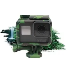 Protective frame case - long screw - base mount - for GoPro 5 6 7 Black
