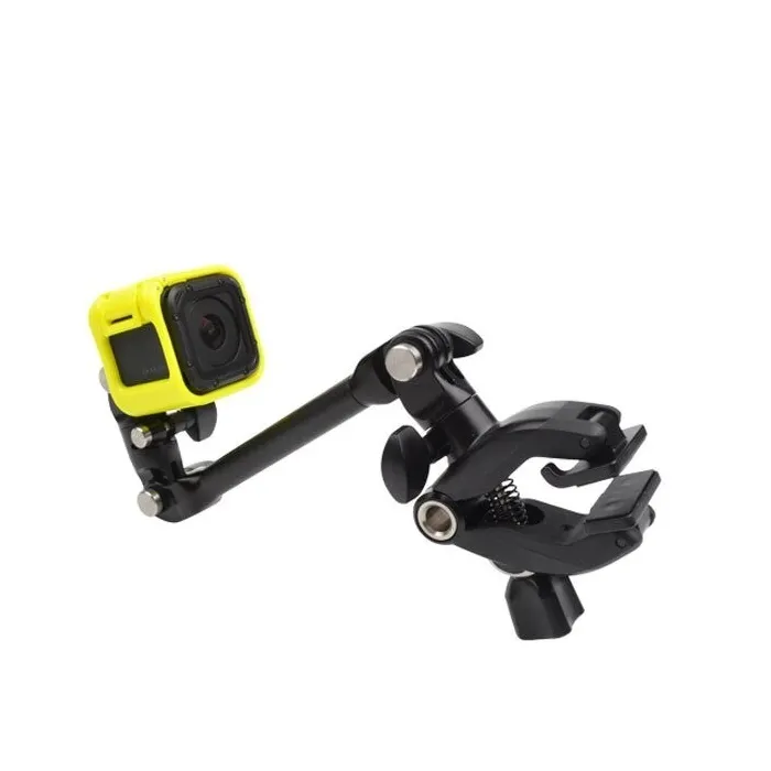 Uchwyt zaciskowy - selfie stick - elastyczna szczęka - dla GoPro Hero 8 9 10 Xiaomi YI 4K SJ4000 SJ5000 SJ6000Uchwyty