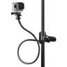 Clamp clip mount - selfie stick - adjustable - flexible extension - for GoPro Hero 9/8/7/6/5/4/2/Session DJI OSMO Action Xiaomi