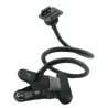 Clamp clip mount - selfie stick - adjustable - flexible extension - for GoPro Hero 9/8/7/6/5/4/2/ DJI OSMO Xiaomi Yi