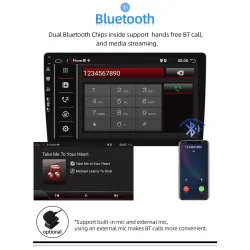 Radio samochodowe - Mirror Link - 1/2 Din - DSP - Android 10 - DVD - GPS - WiFi - Bluetooth - HDMI - OBD DAB SWCRadio