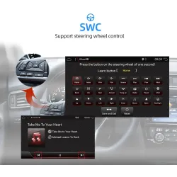 Car radio - Mirror Link - 1 / 2 Din - DSP - Android 10 - DVD - GPS - WiFi - Bluetooth - HDMI - OBD DAB SWC