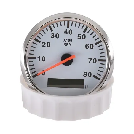 Boot / auto toerenteller - snelheidsmeter - LCD - 12V/24V - 8000 RPM - 52mm / 85mmDiagnose