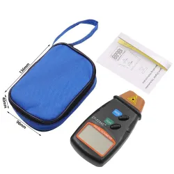 Digitaler Lasertachometer - Geschwindigkeitsmesser - berührungslos - Drehzahl