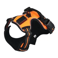 Hundegeschirr - mit LED - verstellbar - reflektierend - wasserdicht