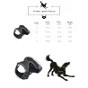 Hundegeschirr - mit LED - verstellbar - reflektierend - wasserdicht