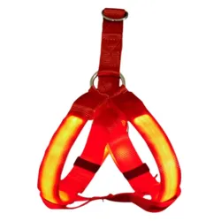 Hundegeschirr - LED - blinkende / leuchtende Lichter - Nachtsicherheit