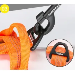 Hondentuig - reflecterend nylon - verstelbaarHalsbanden en Lijnen