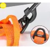 Dog harness - reflective nylon - adjustable