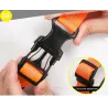 Dog harness - reflective nylon - adjustable