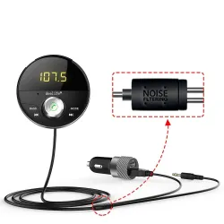 FM-modulator - sändare - Bluetooth - bil MP3-spelare - 3,5 mm jack - AUX - handsfree