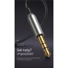 Baseus BA01 - USB kabel - draadloze adapter - Bluetooth - 3.5 AUX jack - handsfree - microfoonAudio