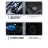 Baseus - FM transmitter - Bluetooth - USB car charger - AUX - handsfree - MP3 playerAudio