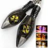 Motorcycle turn / signal lights - super bright - LED / DRL 12V - 2 pieces