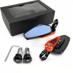Motorrad Rückspiegel - für Lenkerenden - universal - Aluminium - 7/8" - 22mm