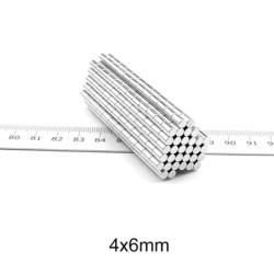 N35 - magnete al neodimio - forte disco rotondo - 4mm * 6mm