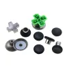 YuXi Metal Buttons Set Thumb Grips Analog Stick D-Pad Button Replacement Part For Sony PlayStation 5 PS5 Controller Gamepad