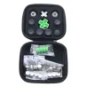 Metal buttons - thumb grips - analog stick - D-Pad button - replacement parts - for PS5 Controller Gamepad