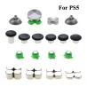 Metal buttons - thumb grips - analog stick - D-Pad button - replacement parts - for PS5 Controller Gamepad