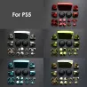 Pełny chrom - do kontrolera Playstation PS5 - przyciski / drążki / nakładka na joystick / L1 / R1 / L2 / R2 / D-padAkcesoriów