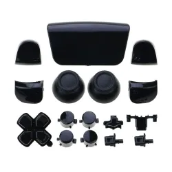 Pełny chrom - do kontrolera Playstation PS5 - przyciski / drążki / nakładka na joystick / L1 / R1 / L2 / R2 / D-padAkcesoriów