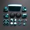 Volledige chromen set - voor Playstation PS5 controller - knoppen / thumbsticks / joystick cap / L1 / R1 / L2 / R2 / D-padAcc...