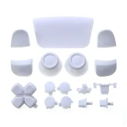 Volledige siliconenset - voor PS5-controller - L1 / R1 / L2 / R2 / D-pad / thumbstick-dopAccessoires
