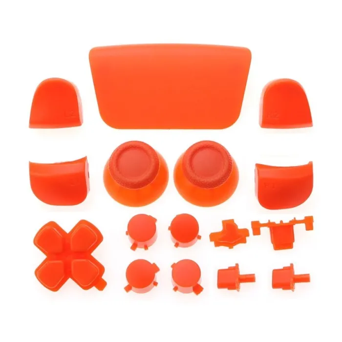 Volledige siliconenset - voor PS5-controller - L1 / R1 / L2 / R2 / D-pad / thumbstick-dopAccessoires