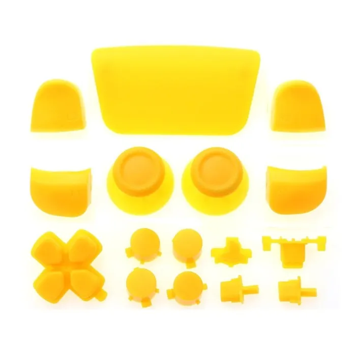 Volledige siliconenset - voor PS5-controller - L1 / R1 / L2 / R2 / D-pad / thumbstick-dopAccessoires
