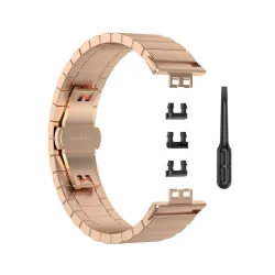 Edelstalen horlogeband - met gereedschap - voor Huawei Fit 1.64"Smart-Wear