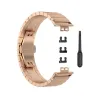 Edelstahl-Uhrenarmband - mit Werkzeug - für Huawei Fit 1.64"