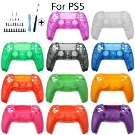 Protective silicone cover - for Playstation 5 Controller - with screws / tools