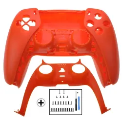 Silikonowa osłona ochronna - do kontrolera Playstation 5 - ze śrubami / narzędziamiNaprawa części
