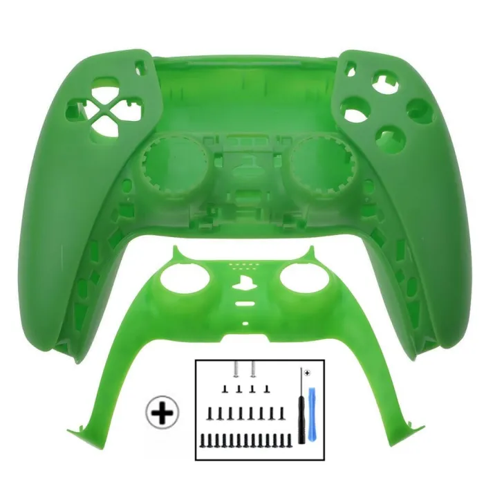 Beschermende siliconen hoes - voor Playstation 5 Controller - met schroeven / gereedschapReparatie onderdelen