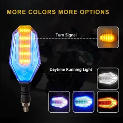 Universal Motorrad Blinker - LED - 2 Stück