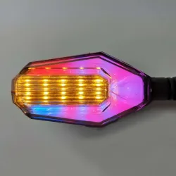 Universele motorknipperlichten - LED - 2 stuksRichtingaanwijzers