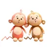 Singe mignon - peluche - oreiller