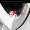 Autoband wielventielen - aluminium doppen - schedel design - 4 stuksWiel onderdelen
