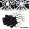 Bilfälgskydd - skyddsmuttrar - med klämma - 17mm - 20 bitar