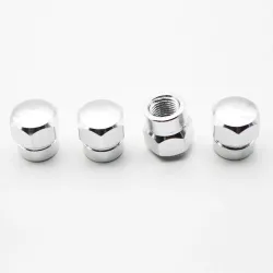 Universele autowielventielen - aluminium doppen - zeskant - 4 stuksWiel onderdelen