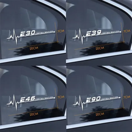 Auto-Seitenfensteraufkleber - für BMW E28 / E93 - Limited Edition