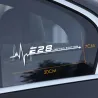 Auto zijruit sticker - voor BMW E28 / E93 - Limited EditionStickers