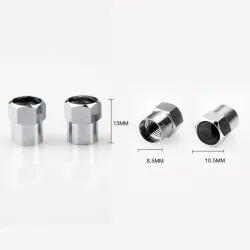 Car tire valves - Logo XJ6 - 4 pieces