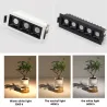 Lampa sufitowa LED - listwa wpuszczana - CREE - COB - wewnętrzna - ściemnialna - 2W - 30WŚwiatła sufitowe
