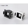 Lampa sufitowa LED - listwa wpuszczana - CREE - COB - wewnętrzna - ściemnialna - 2W - 30WŚwiatła sufitowe
